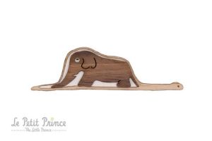 Brosche Elefant in der Riesenschlange