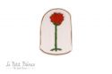 Holzbrosche Brosche Rose des Kleinen Prinzen