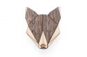 Holzbrosche Wolf Brooch