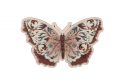 Holzbrosche Rosa Schmetterling