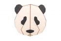 Holzbrosche Panda Brooch