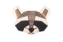 Holzbrosche Raccoon Brooch