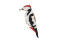 Holzbrosche Woodpecker Brooch
