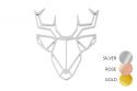 Metallbrosche Deer Steel Brooch