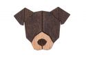 Holzbrosche American Pit Bull Terrier Brooch