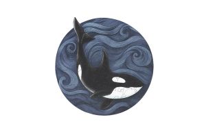 MINI – Holzpuzzle Orca