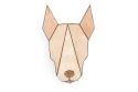 Holzbrosche Bull Terrier Brooch