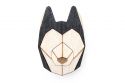 Holzbrosche Husky Brooch