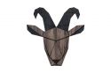 Holzbrosche Capricornus Brooch