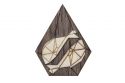 Holzbrosche Pisces Brooch