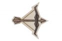 Holzbrosche Sagittarius Brooch
