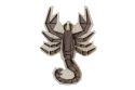 Holzbrosche Scorpius Brooch