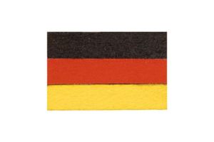 Holzflagge Deutschland