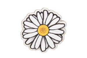 Holzbrosche Daisy Bloom Brooch