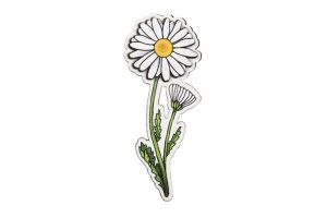 Holzbrosche Daisy Brooch