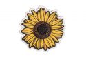 Holzbrosche Sunflower Bloom Brooch
