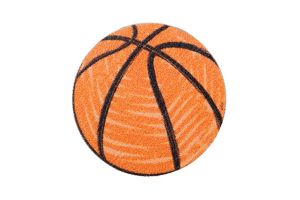 Holzbrosche Basketball ball Brooch