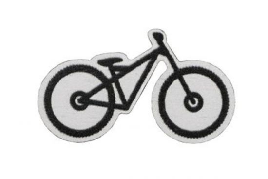 Holzbrosche Mountain bike Brooch