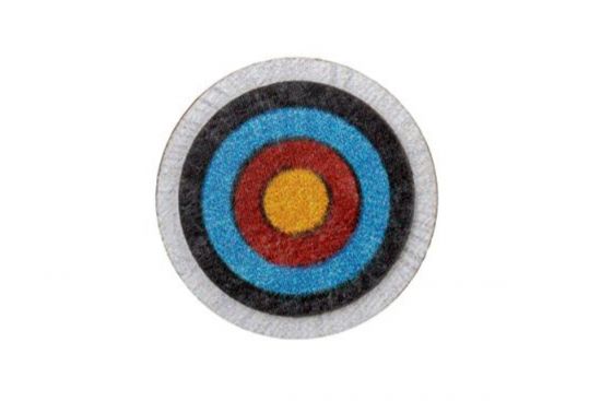 Holzbrosche Target Brooch
