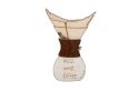 Holzbrosche Need Coffee Brooch