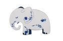 Brosche Elefant aus Porzellan