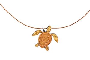 Holzanhänger – Schildkröte