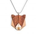 Holzanhänger Bear Pendant