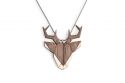 Holzanhänger Deer Pendant