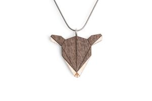 Holzanhänger Doe Pendant
