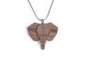 Holzanhänger Elephant Pendant