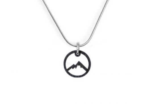 Holzanhänger Mountains Pendant