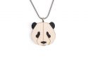 Holzanhänger Panda Pendant