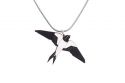 Holzanhänger Swallow Pendant