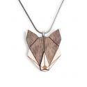 Holzanhänger Wolf Pendant
