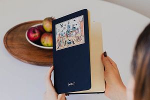 A5 Notizbuch – Die Tiere überwintern im Forsthaus – Josef Lada © A5 Notizbuch – Die Tiere überwintern im Forsthaus – Josef Lada ©