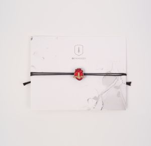 Zartes Armband EKG Wooden Bracelet