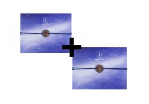 1+1 Sternbild-Armband aus Kordel