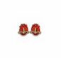 Holzohrringe  EKG Earrings