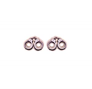 Holzohrringe Handcuffs Earrings