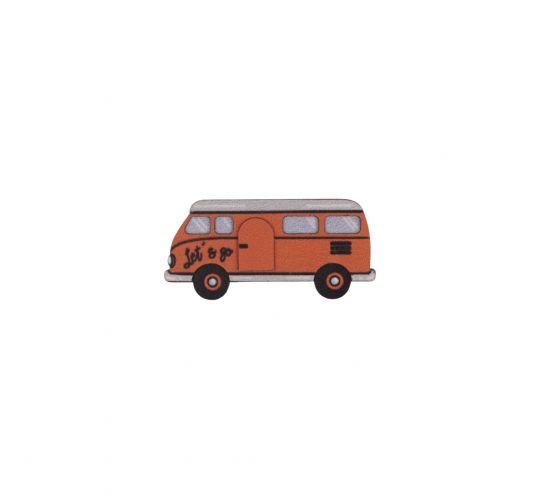 Holzbrosche Minivan Brooch