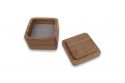 Kleine Holzschmuckbox mit Deckel