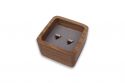 Kleine Holzschmuckbox mit Deckel