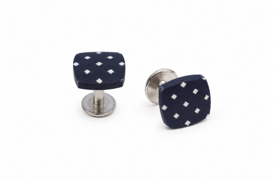 Manschettenknöpfe Navy Speckle