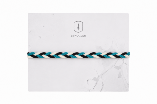 Geflochtenes Armband aus Kordel Breeze