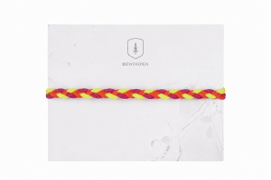 Geflochtenes Armband aus Kordel Neon 