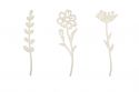 Grady Wooden Flower