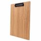 Holz-Klemmbrett A4 – Zebrano