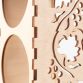 Holzverpackung für 3 Weinflaschen