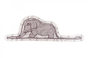 MINI - Holzpuzzle Boa ate Elephant